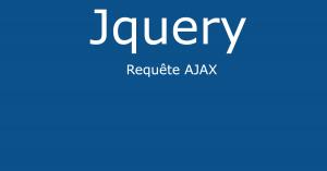 jQuery Ajax découverte de la méthode Ajax en POST et GET
