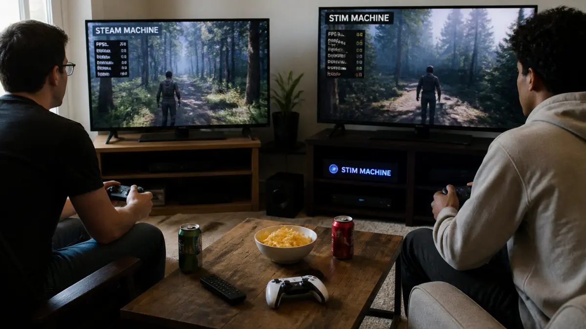 Comparaison des performances : Stim Machine face à Steam Machine, qui l’emporte ?