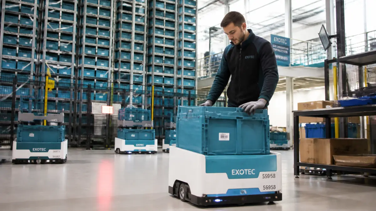 Exotec : l’influence des robots français sur la logistique des entrepôts