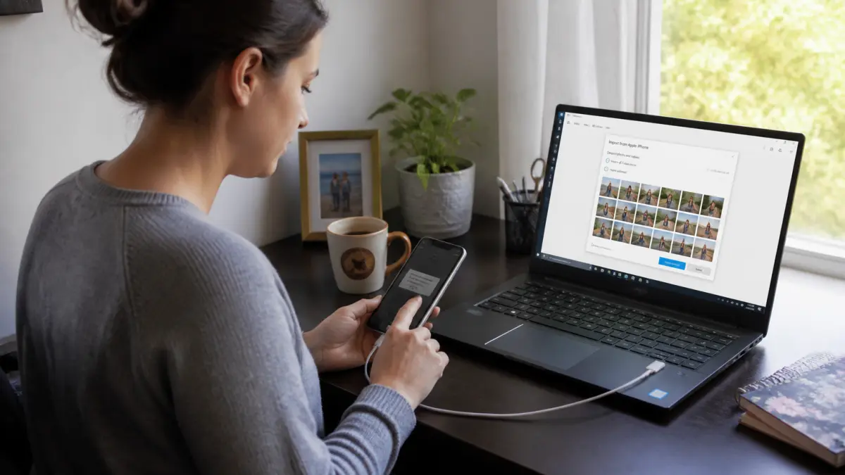 Comment transférer facilement ses photos de l’iPhone vers un ordinateur Windows