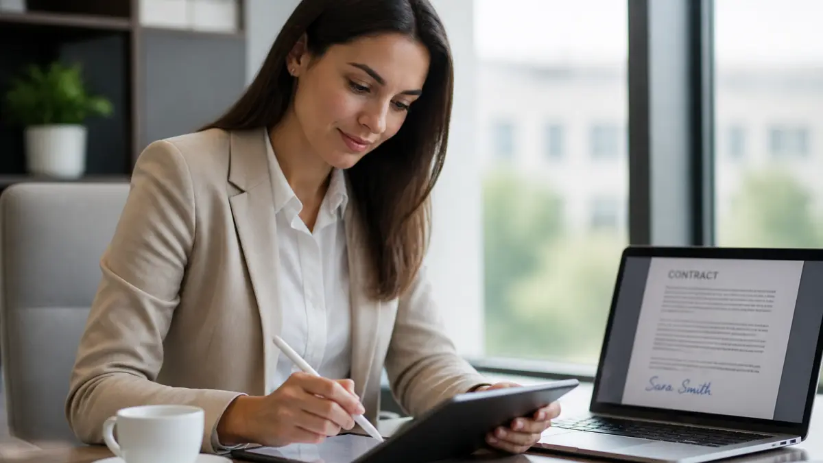 Signature électronique : valeur juridique, usages et limites