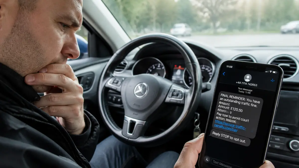 Arnaque au faux SMS d’amende radar : comment reconnaître et éviter le piège