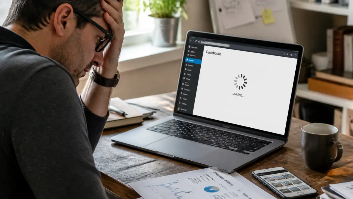 WordPress : erreurs techniques qui ralentissent un site professionnel