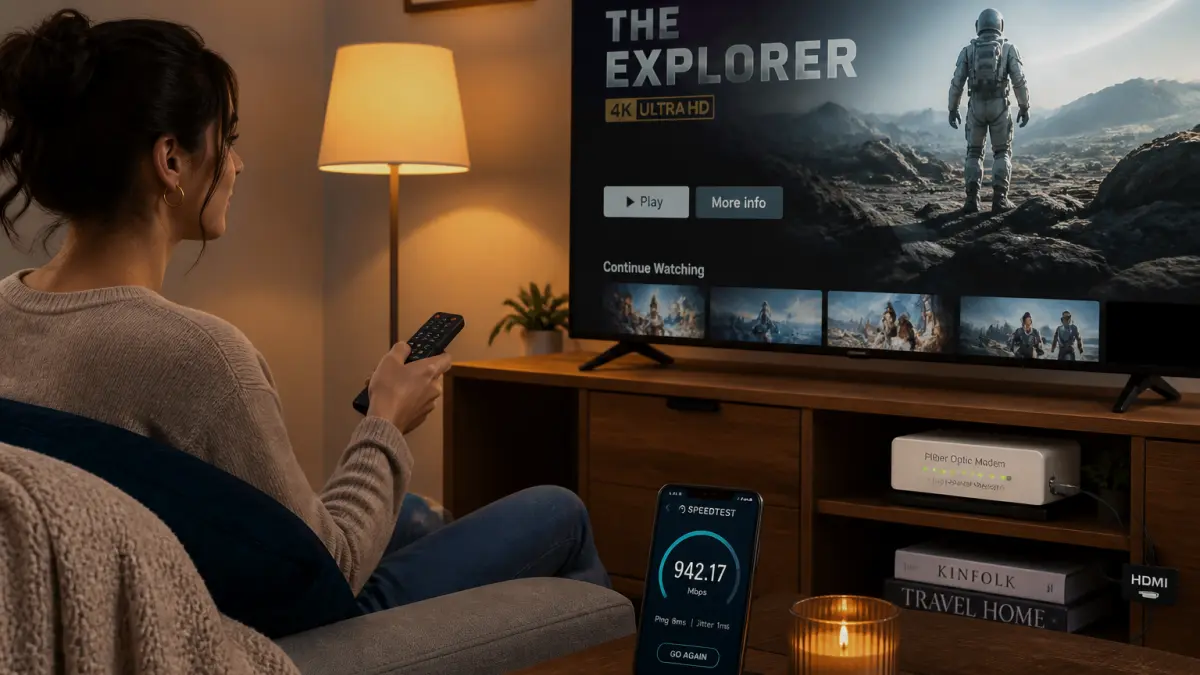 Streaming 4K : connexion, matériel et plateformes compatibles