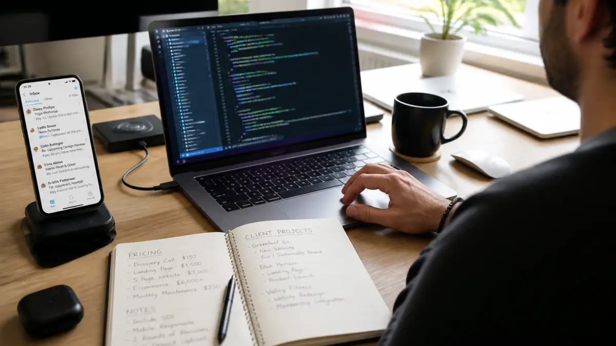 Comment déterminer ses prix et attirer des clients en tant que développeur web indépendant